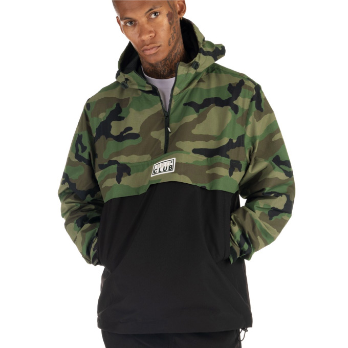 MLB デトロイト タイガース アノラック プルオーバージャケット ハーフ