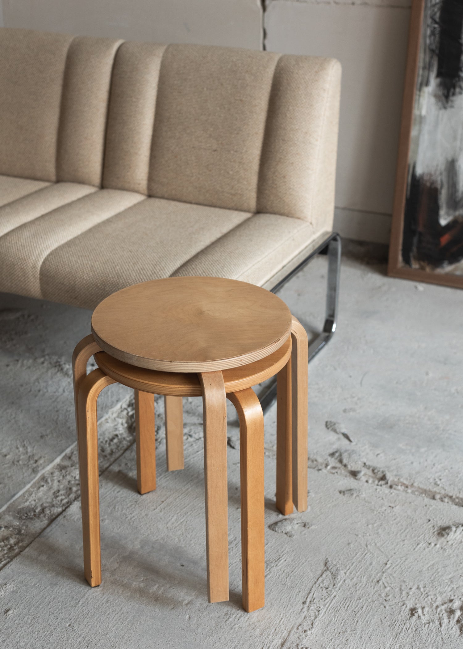 Set of 2 IKEA Frosta-stools – CU-RA-TED