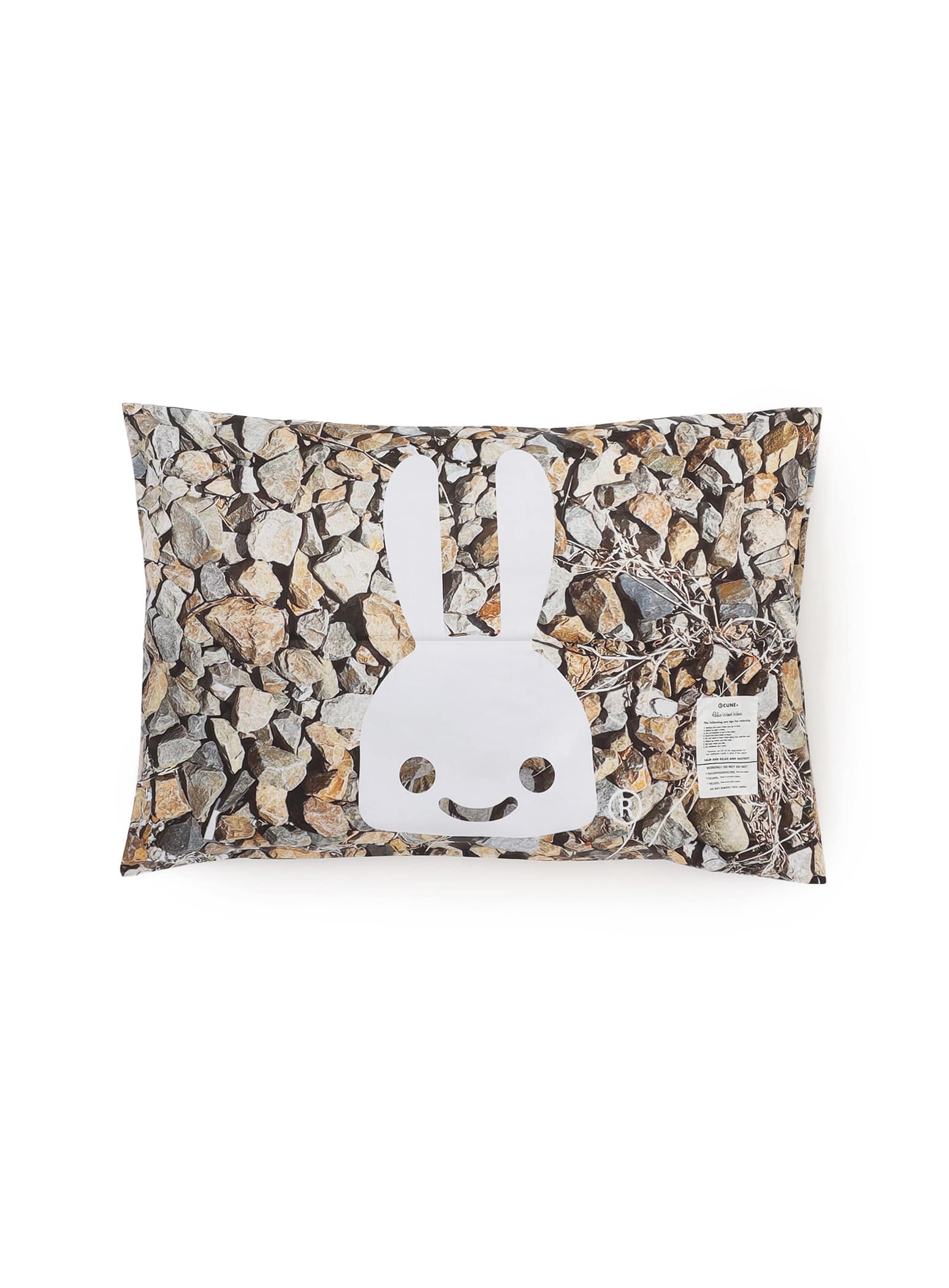 まくらカバー 砂利｜ウサギがいる｜CUNE ONLINE STORE