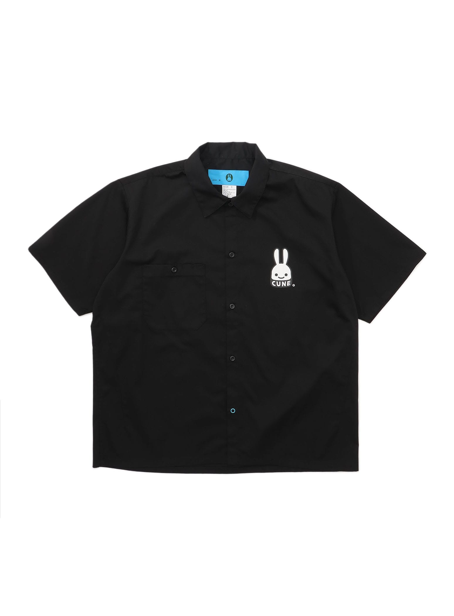 新品未使用】CUNE バイイングスタッフ ボーリングシャツウサギロゴ