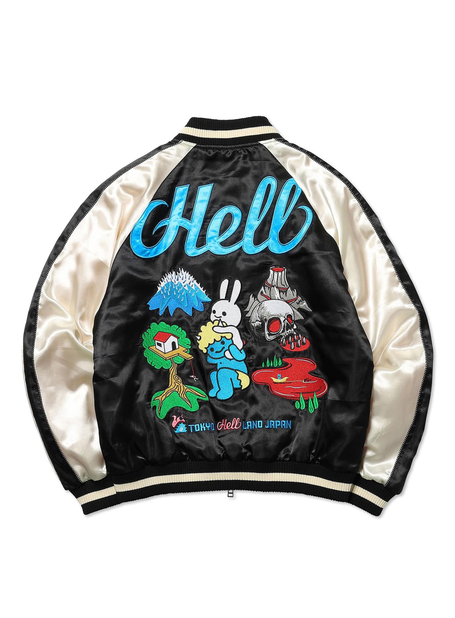 THLJスーベニアのスカジャン｜ウサギがいる｜CUNE ONLINE STORE