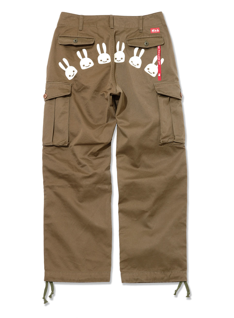 カーゴパンツ太身｜ウサギがいる｜CUNE ONLINE STORE