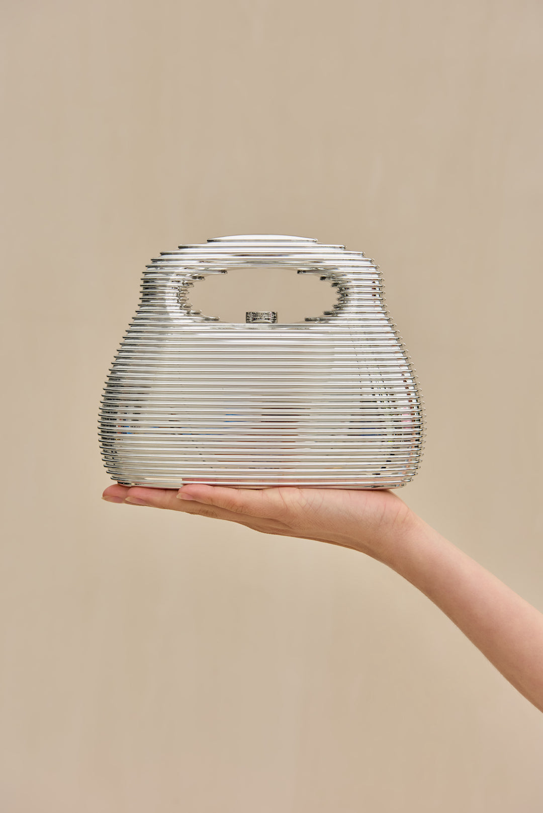 MIMI BAG - SHINY SILVER – CULT GAIA