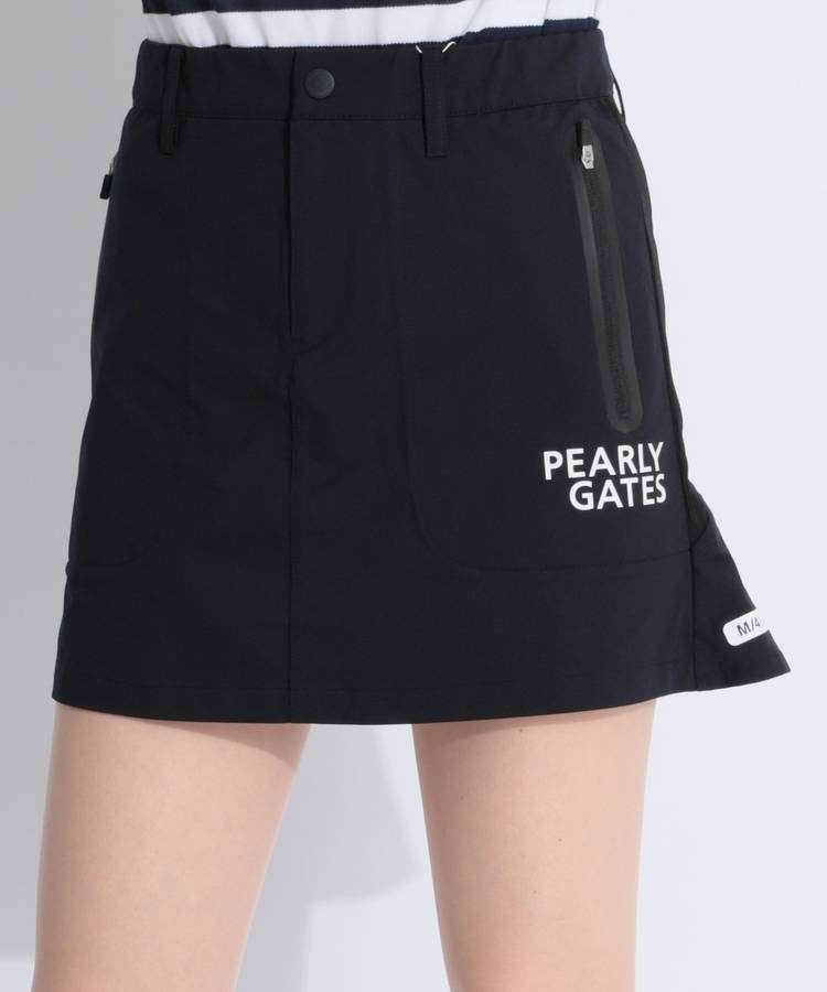 87 パーリーゲイツ TEXBRID ストレッチスカート グレー サイズ0 S