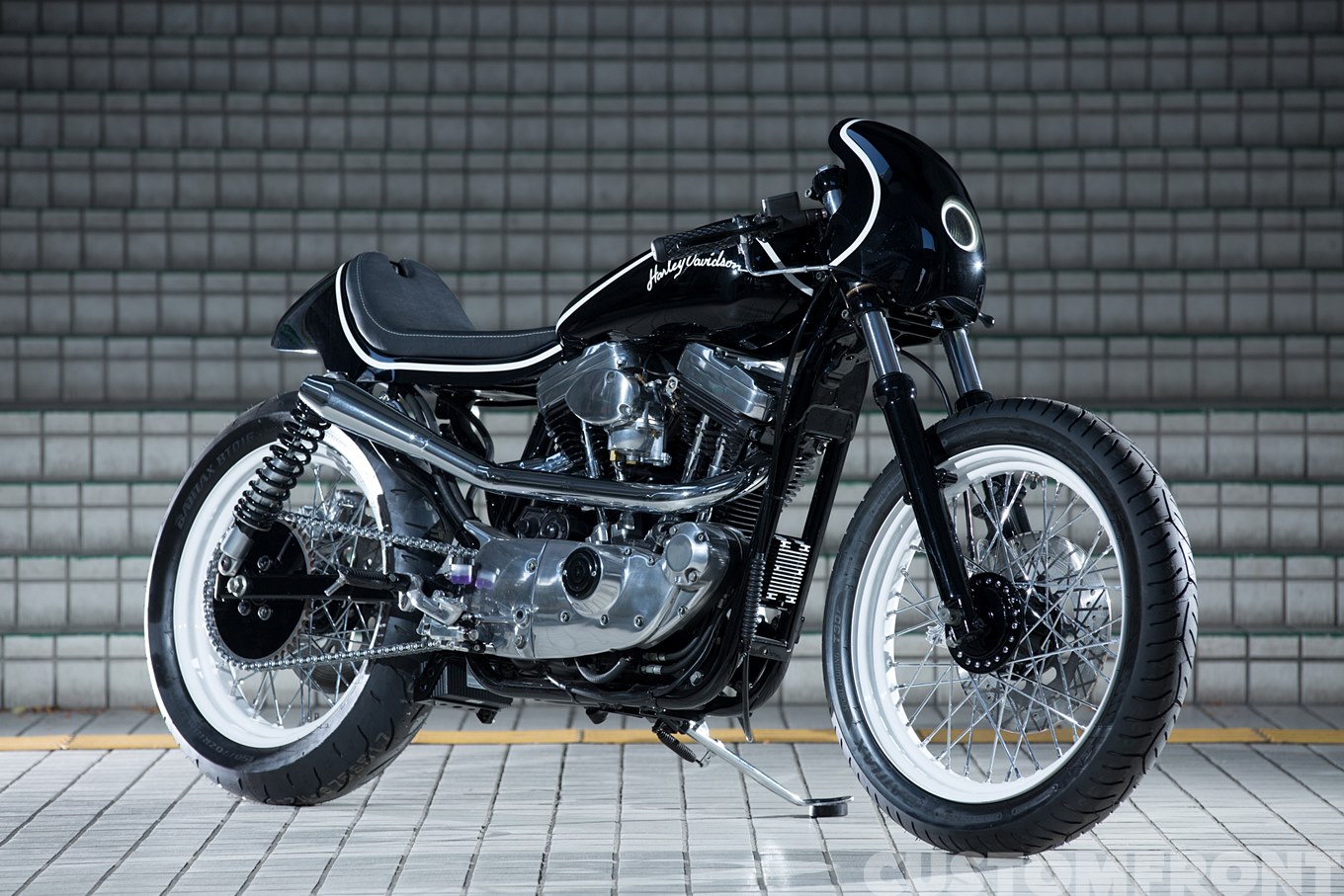 ハーレー カフェレーサー スポーツスター XLH1200 1989・サンモーター