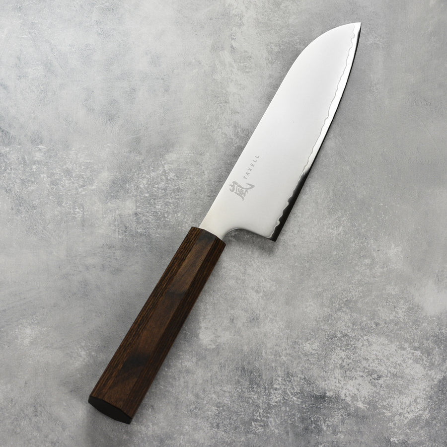 Yaxell Hana Japanese Santoku Knife - 6.5
