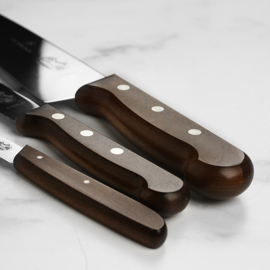 Victorinox Wood Knife Set - 3 Piece – Cutlery and More