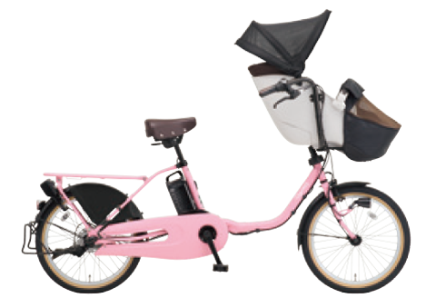 大容量 ピンク No1 パナソニック 子供乗せ電動アシスト自転車 ZH2073