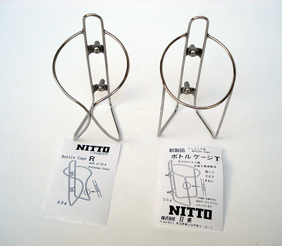 日東 ステンレス製 ボトルケージ サイクルグランボア
