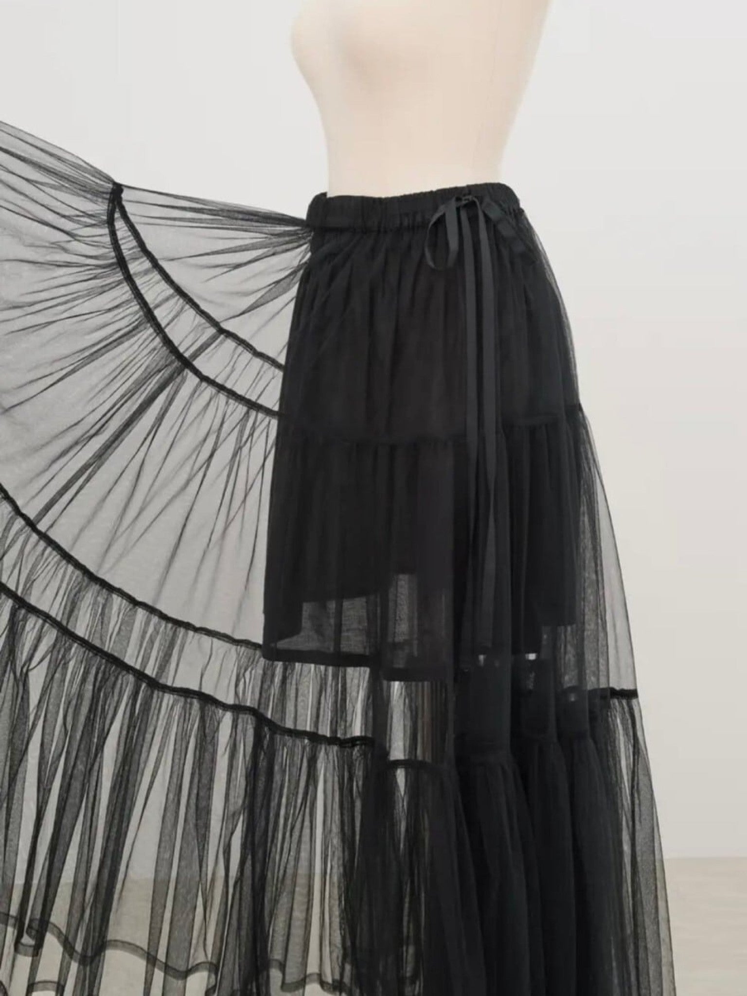 シーニュ cygne シーニュ ジャガードスカート SWAN ブラック 2