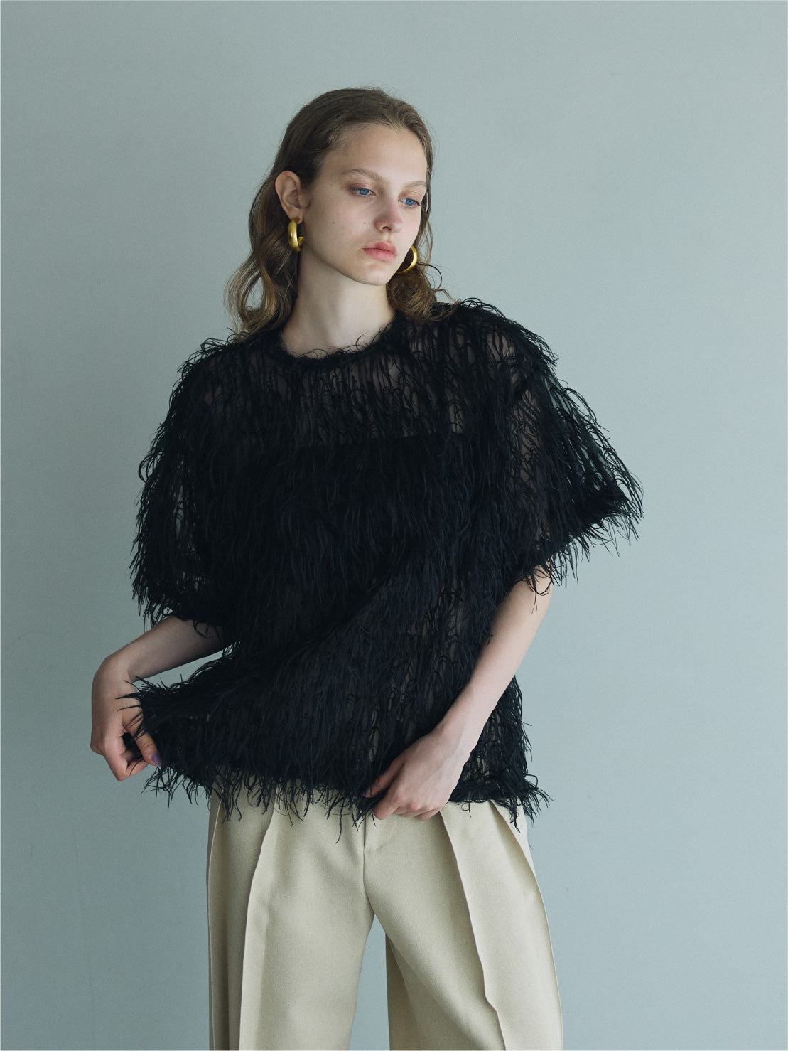 cygne シーニュ スカラップケープ sophie 2022AW / cygne シーニュ