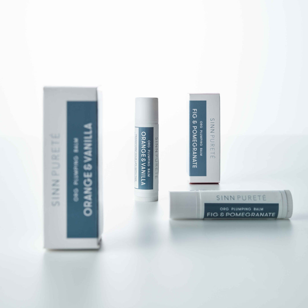 SINN オーガニックリッププランピングバーム オレンジ&バニラ – DD