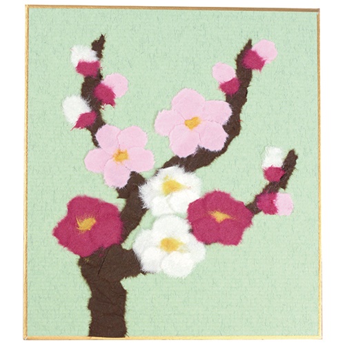 和紙でつくるちぎり絵ミニ 春梅 | 介護用品 | 介護用品・福祉用具通販