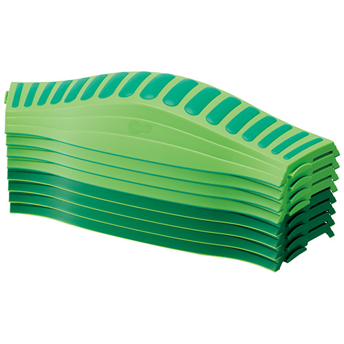 スマートスクール / ウェイブバランス平均台グリーン8本 93367