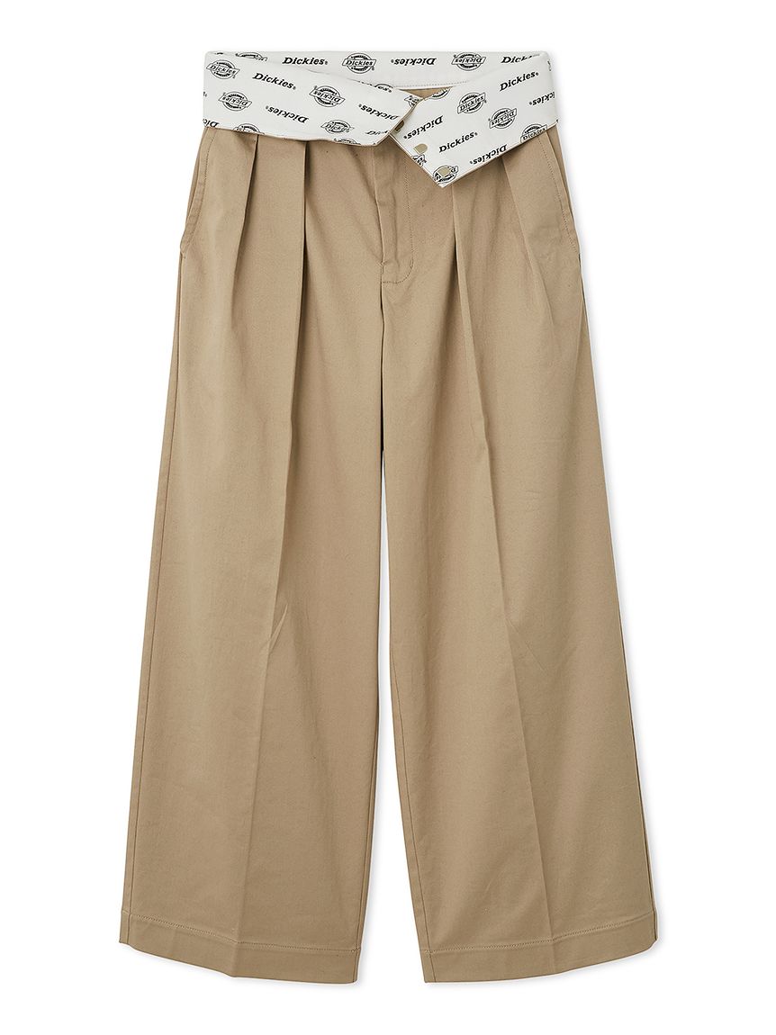 FRAY I.D｜Dickies】ツータックワイドツイルパンツ(ロングパンツ