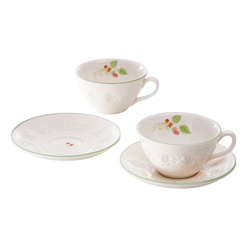 ウェッジウッド クイーンズウェア コレクション ペアティーカップ