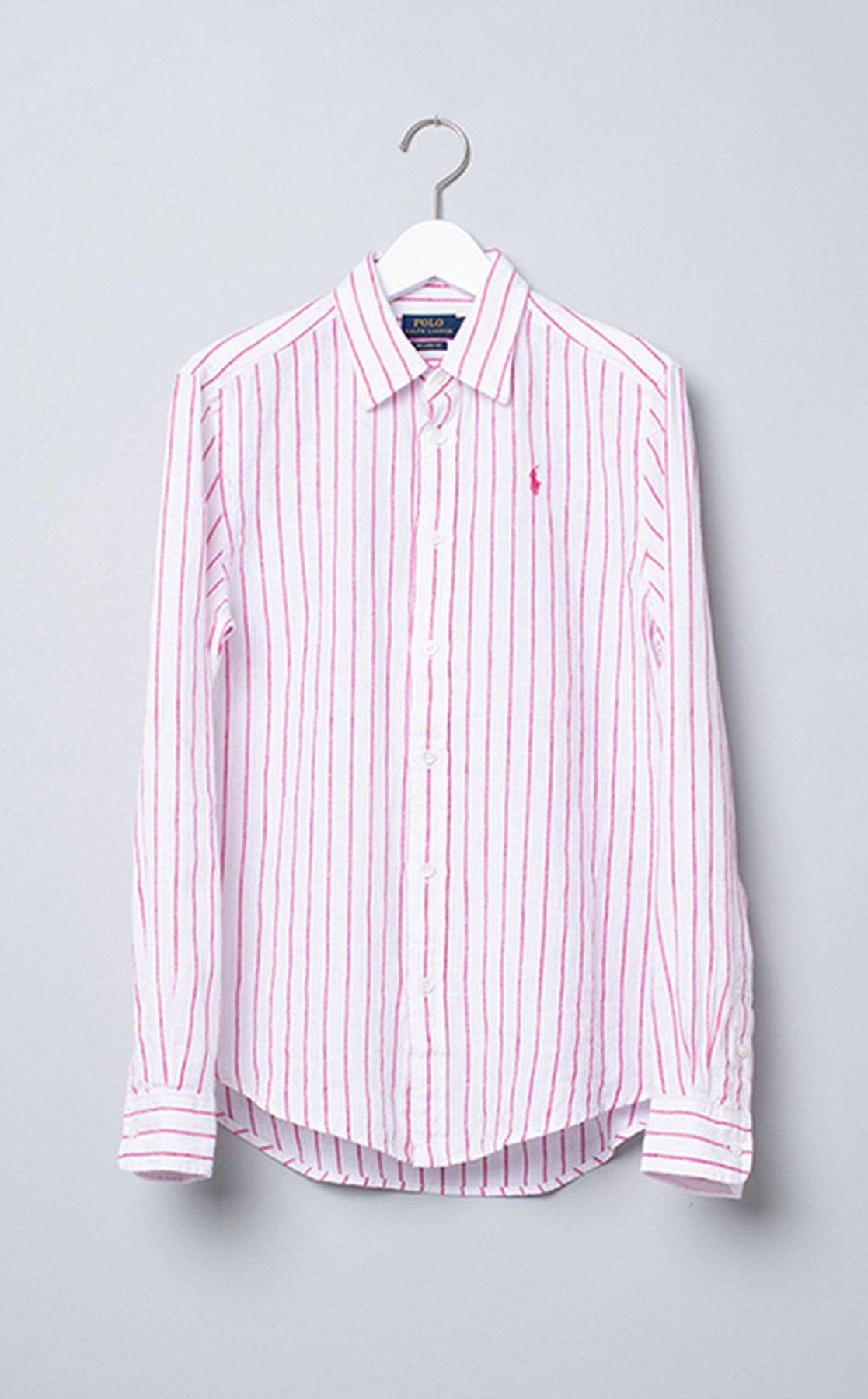 Polo Ralph Lauren｜リネンストライプシャツ