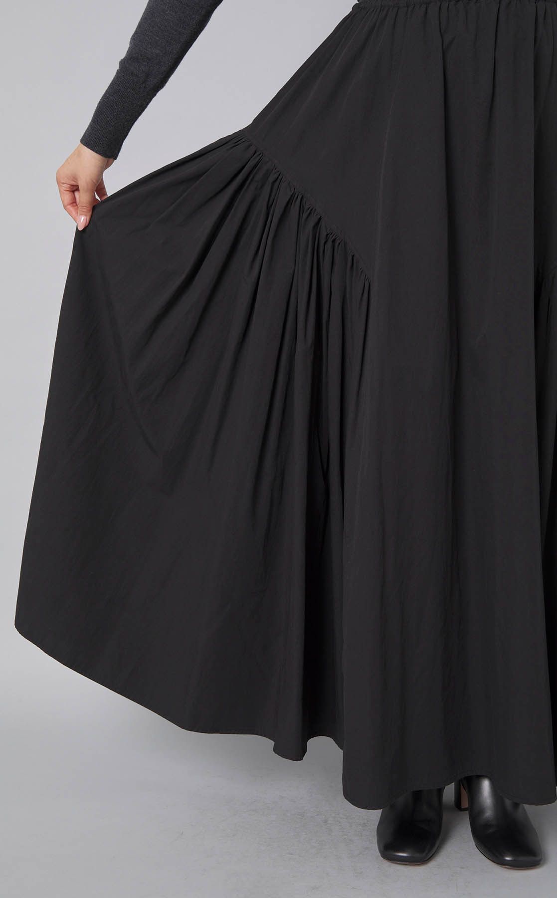 ETRÉ TOKYO｜サイドギャザーボリュームスカート