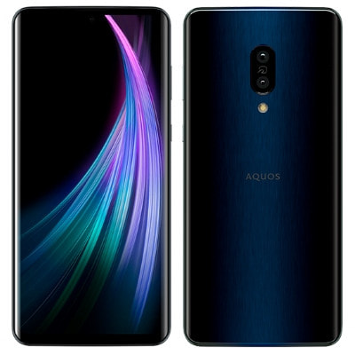 AQUOS zero2 SH-M13 アストロブラック 【国内版 SIMフリー】|中古
