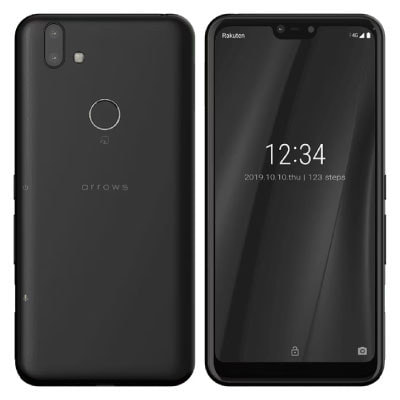 FUJITSU arrows RX ブラック【楽天版 SIMフリー】|中古スマートフォン