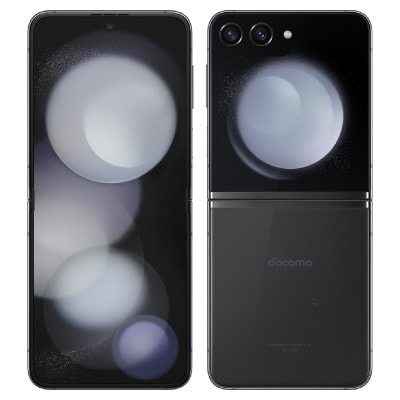 ネットワーク利用制限△】Galaxy Z Flip5 SC-54D グラファイト【RAM8GB