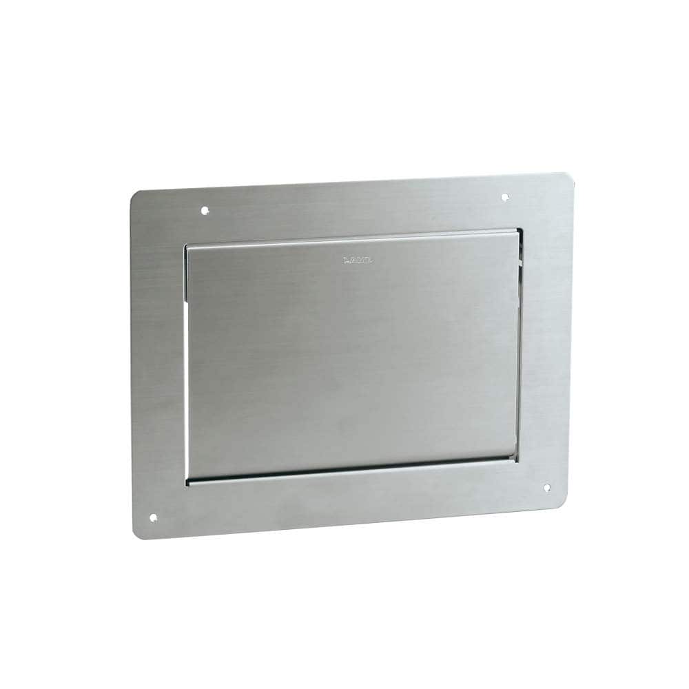 ステンレス ダンパー付屑入投入口 AZ-GD231-HL 蓋付 裏取付タイプ