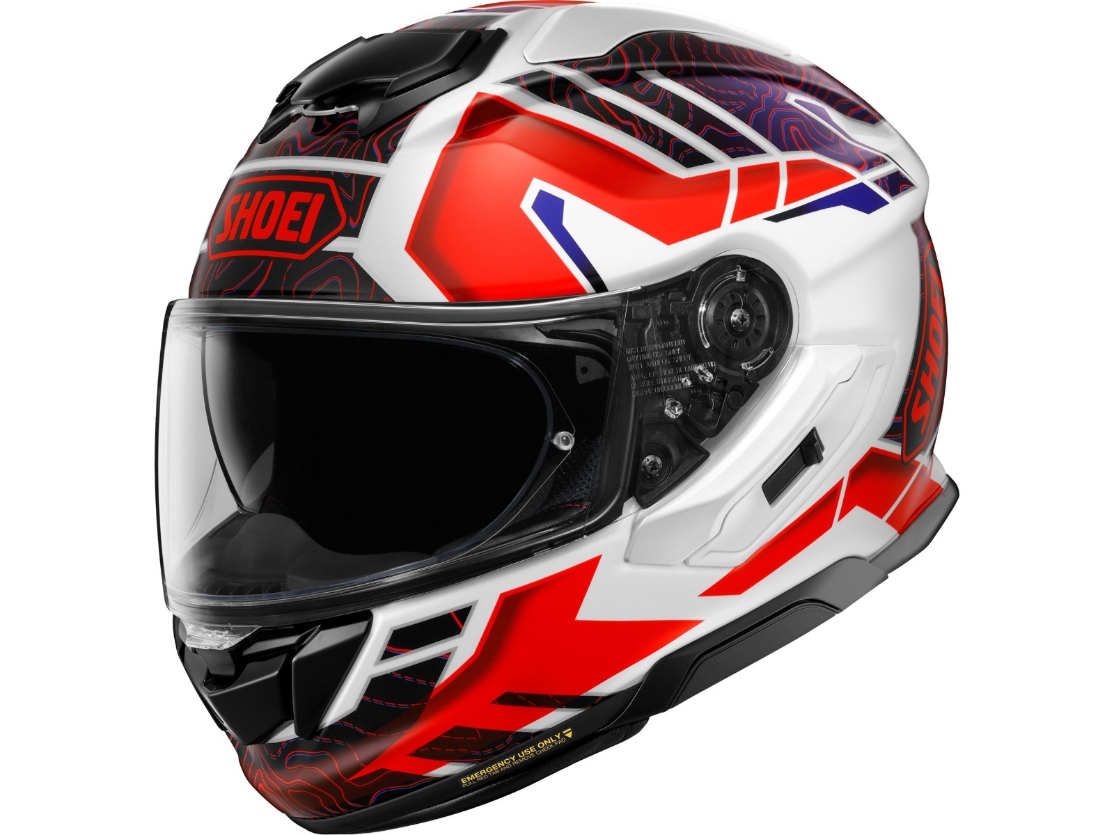 Shoei GT-Air 3 Hike TC-10 Blau Motorrad Helm