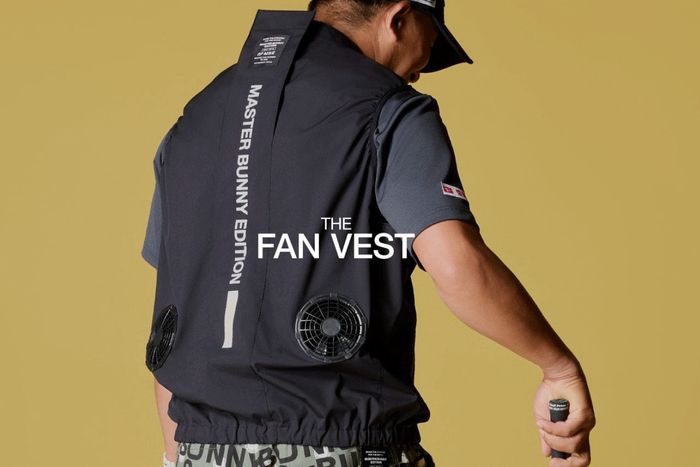 熱中症対策として注目されている「ファン付きベスト」 マスターバニー
