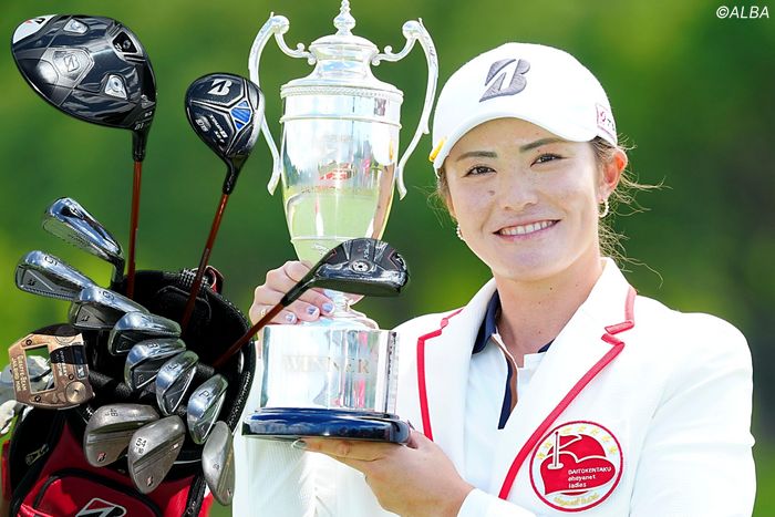 渡邉彩香、8年愛用するBS製3Wを多用V「かなり信頼しています」【勝者の