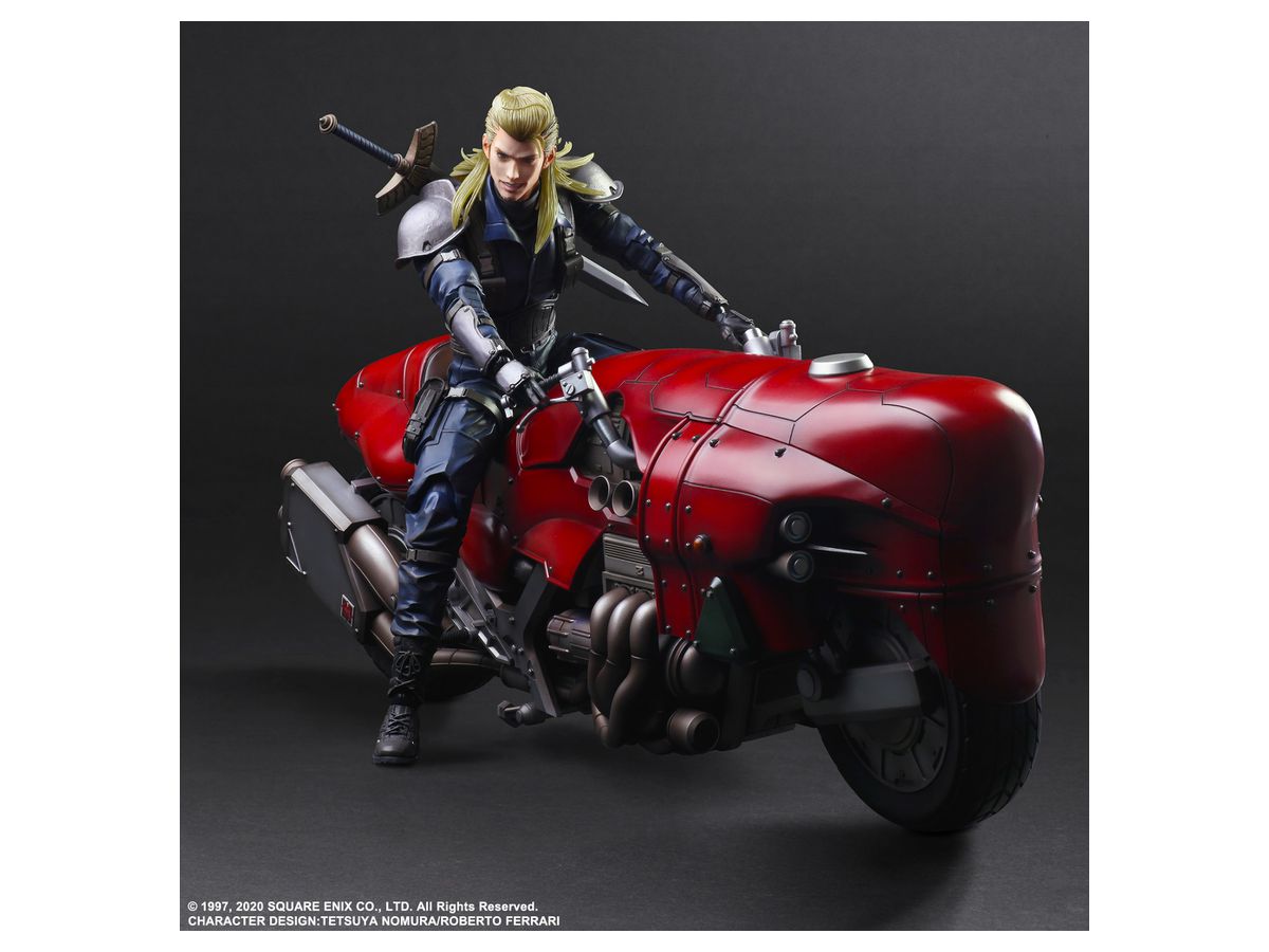ファイナルファンタジー VII リメイク PLAY ARTS改 ローチェ&バイクSET