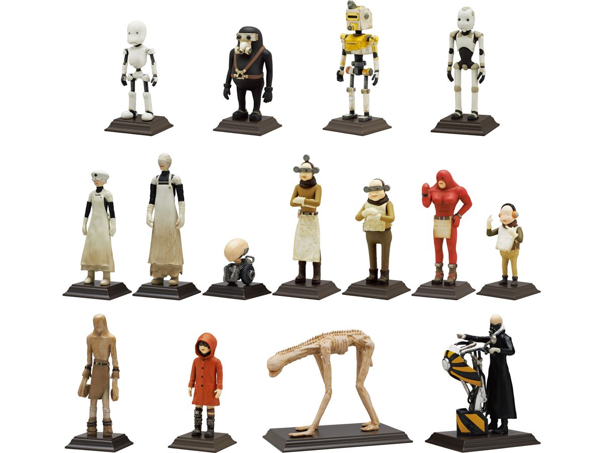 JUNK HEAD フィギュアマスコット17体セット | HLJ.co.jp