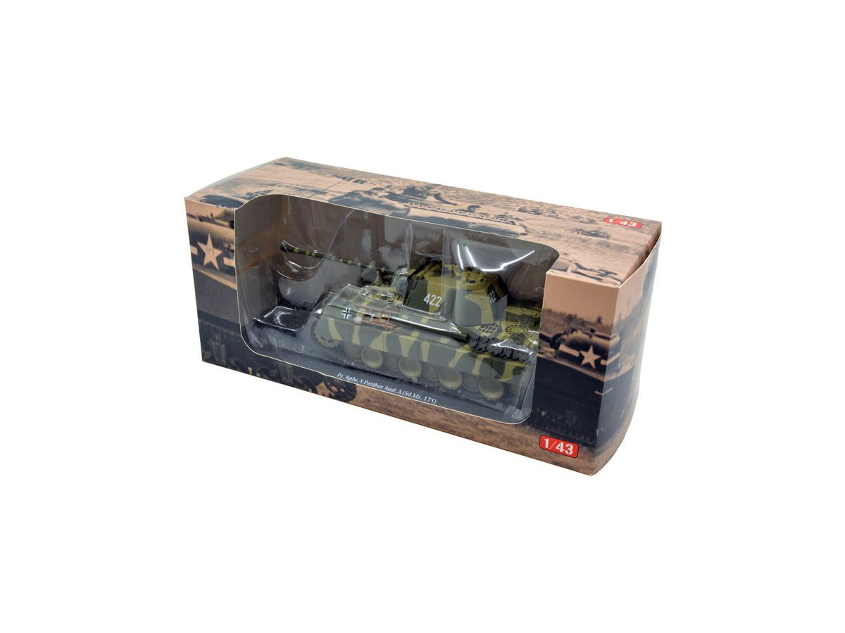 1/43 WW.II ドイツ軍 パンター中戦車 サイドスカート付き 第18装甲師団