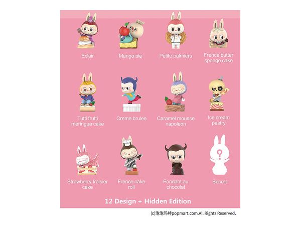 POPMART LABUBU ザ・モンスター・パティシエ シリーズ 1Box 12pcs