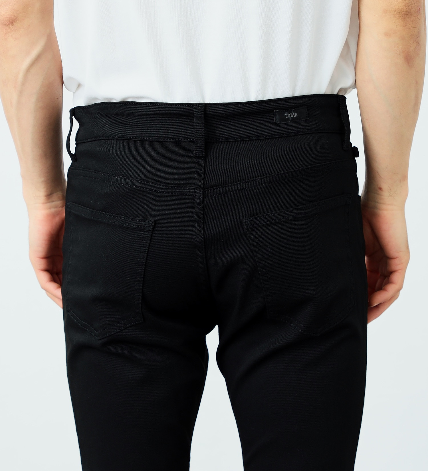 masnada】スキニーパンツ (M) 黒 イタリア製 ユニセックス (40) 【定番