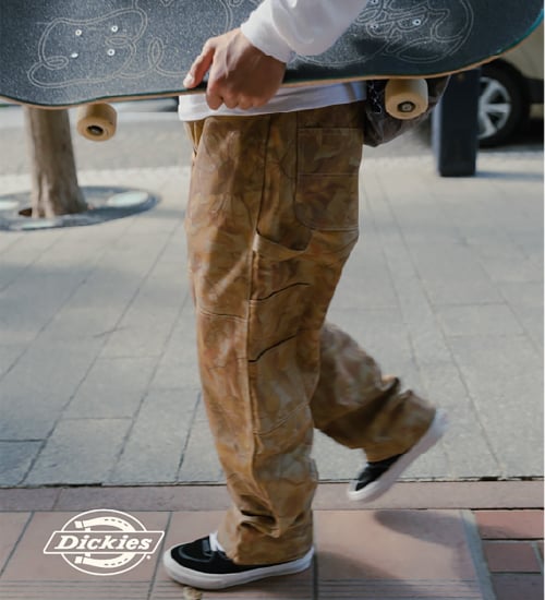 FINAL SALE】【Dickies x GORO NAKATSUGAWA】ダブルニーペインター