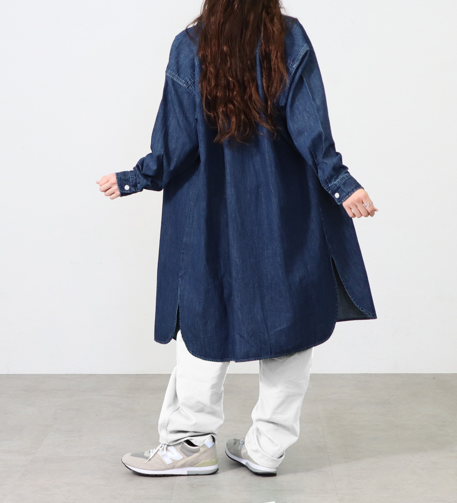 受付終了】【にじさんじ】狂蘭 メロコ×EDWIN ロングデニムシャツ|EDWIN