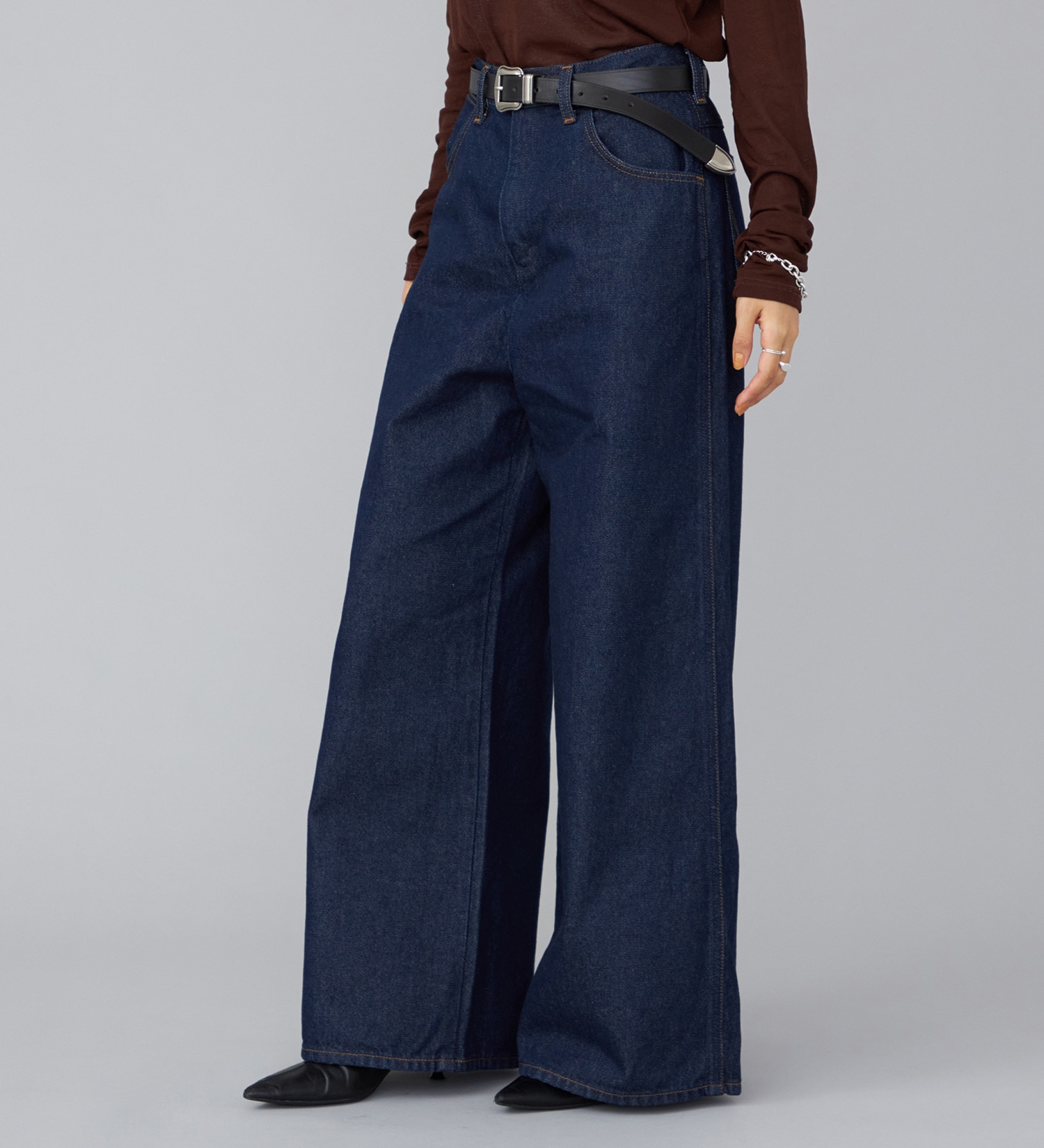 試着対象】【US ORIGINAL】ワイドジーンズ|Wrangler|ラングラー