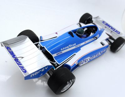 1977 Spark Gitanes Ligier Matra JS7 - J Laffite - Winner Swedish
