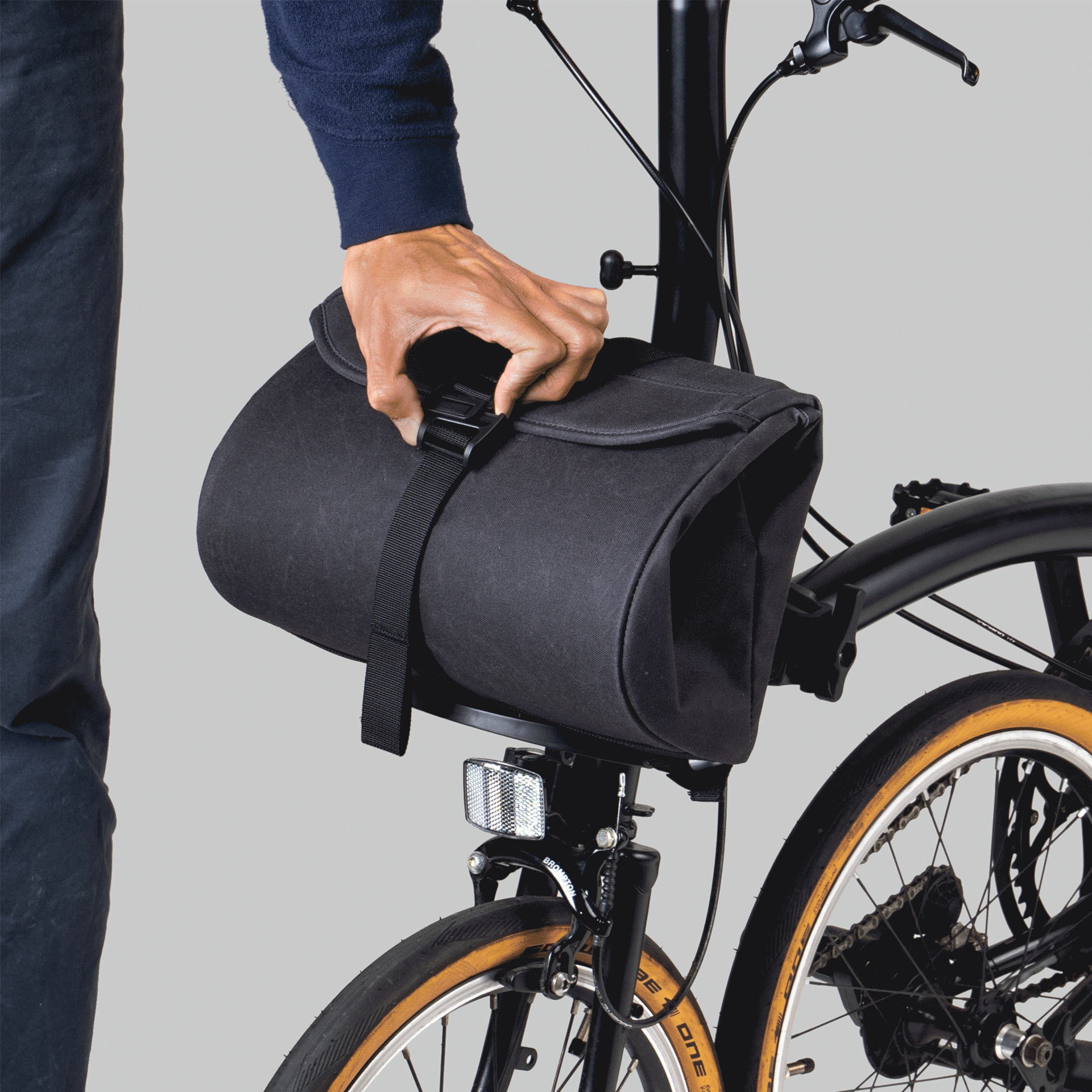 注文 Brompton ブロンプトン フロントバッグ WOTANCRAFT 訳あり