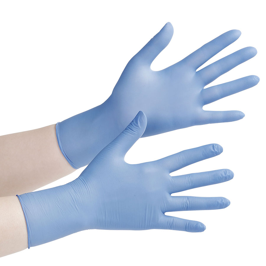 ニトリルディスポ手袋 ベルテ798（極薄手） L 粉なし 200枚入
