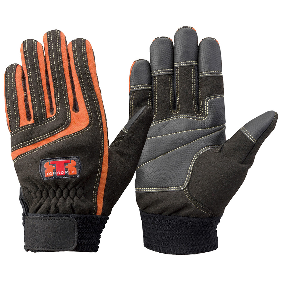 トンボレックス パラ系アラミド繊維製手袋 K－512R オレンジ L