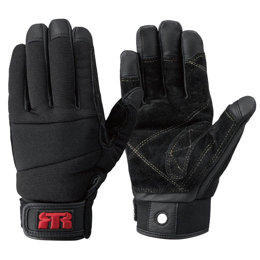 トンボレックス ロープレスキュー用山羊革手袋 G－REX85BK 5