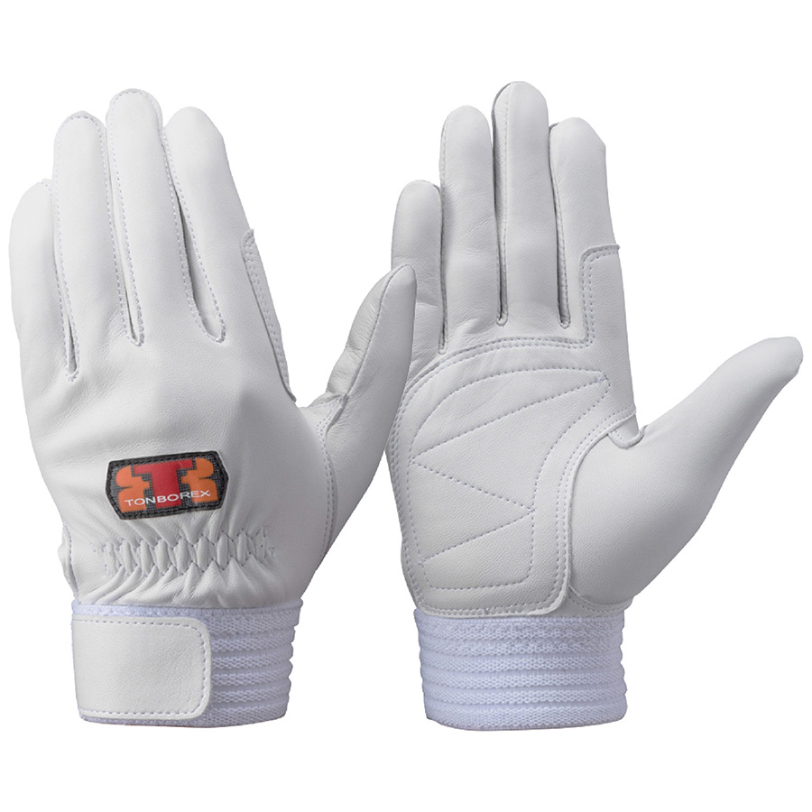 トンボレックス 羊革製手袋 R－330W 中厚タイプ ホワイト LL