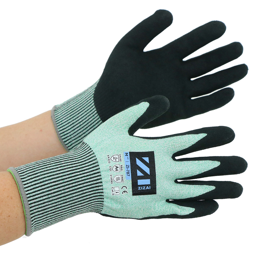 LLサイズ スエード手袋 グレー12双 4セット LLサイズ スエード手袋