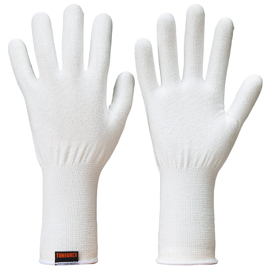 SWANY ホワイトミトンとブラックインナー手袋セット サイズM SWANY