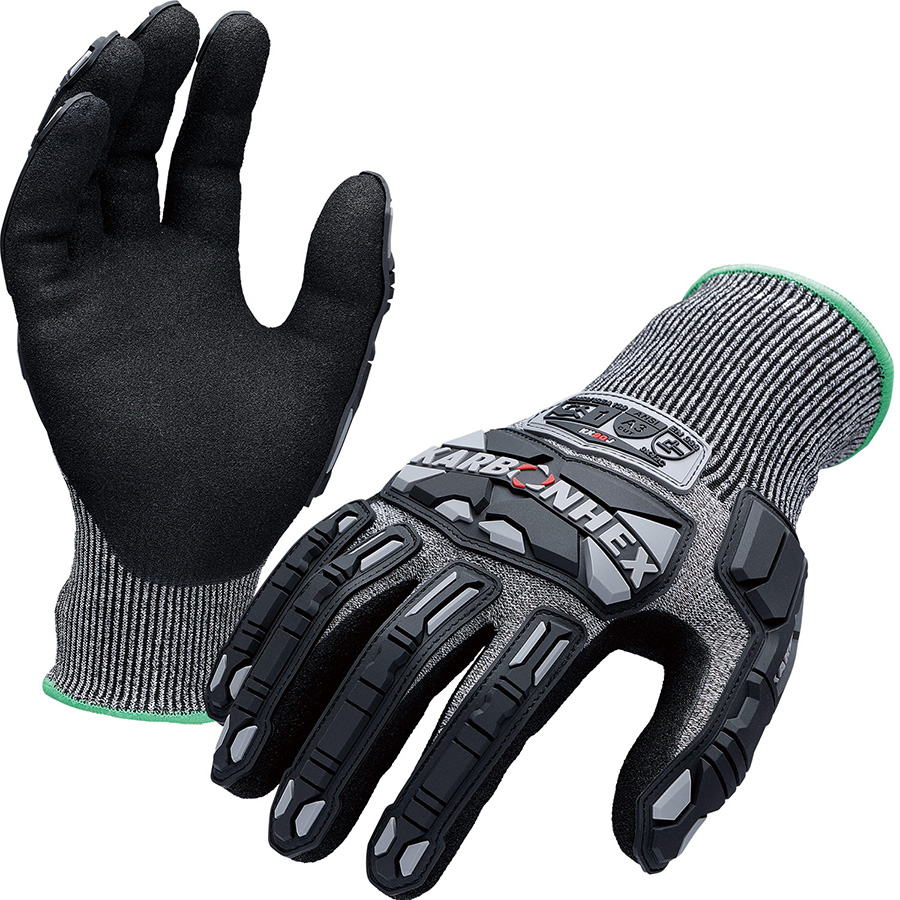 KARBONHEX 耐切創性手袋 KX－90J M | 【ミドリ安全
