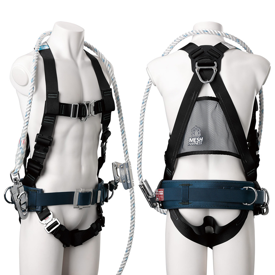 柱上用フルハーネス MHF－1050BKFD－UP－L－WP