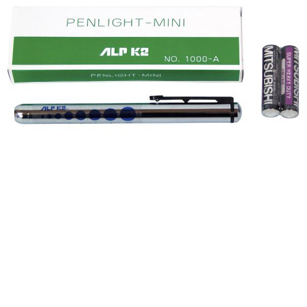 ペンライト－ミニ（瞳孔ゲージ付） 1000－A | 【ミドリ安全】公式通販