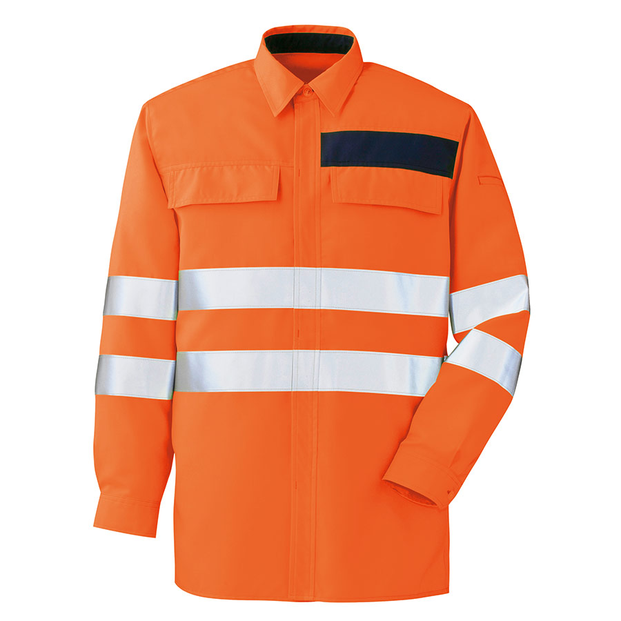 ベルデクセル JIS T 8127規格適合 高視認シャツ