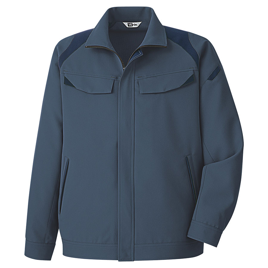 男女共用 ジャンパー GS2713上 ブルーグレー | 【ミドリ安全